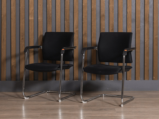 Конференц-кресло Ткань Чёрный