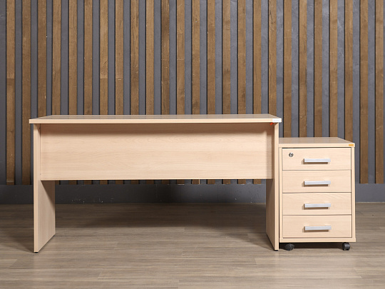 Стол с тумбой ЛДСП Бук