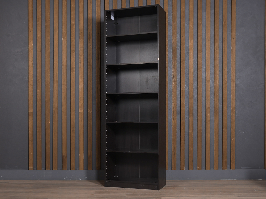 Шкаф-стеллаж для документов IKEA ЛДСП Чёрный Швеция (ШДЧ-301025)