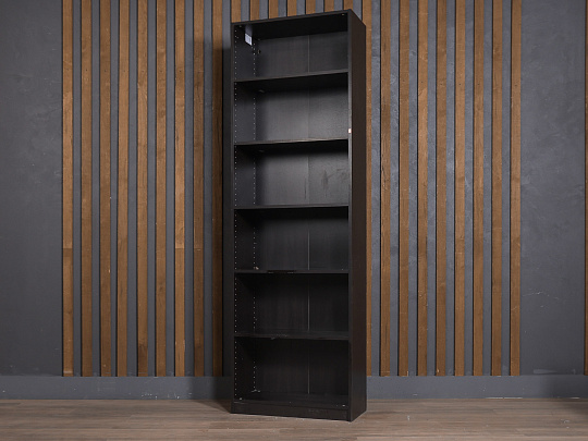 Шкаф-стеллаж для документов IKEA ЛДСП Чёрный Швеция