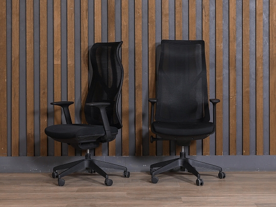 Офисное кресло Сетка Чёрный