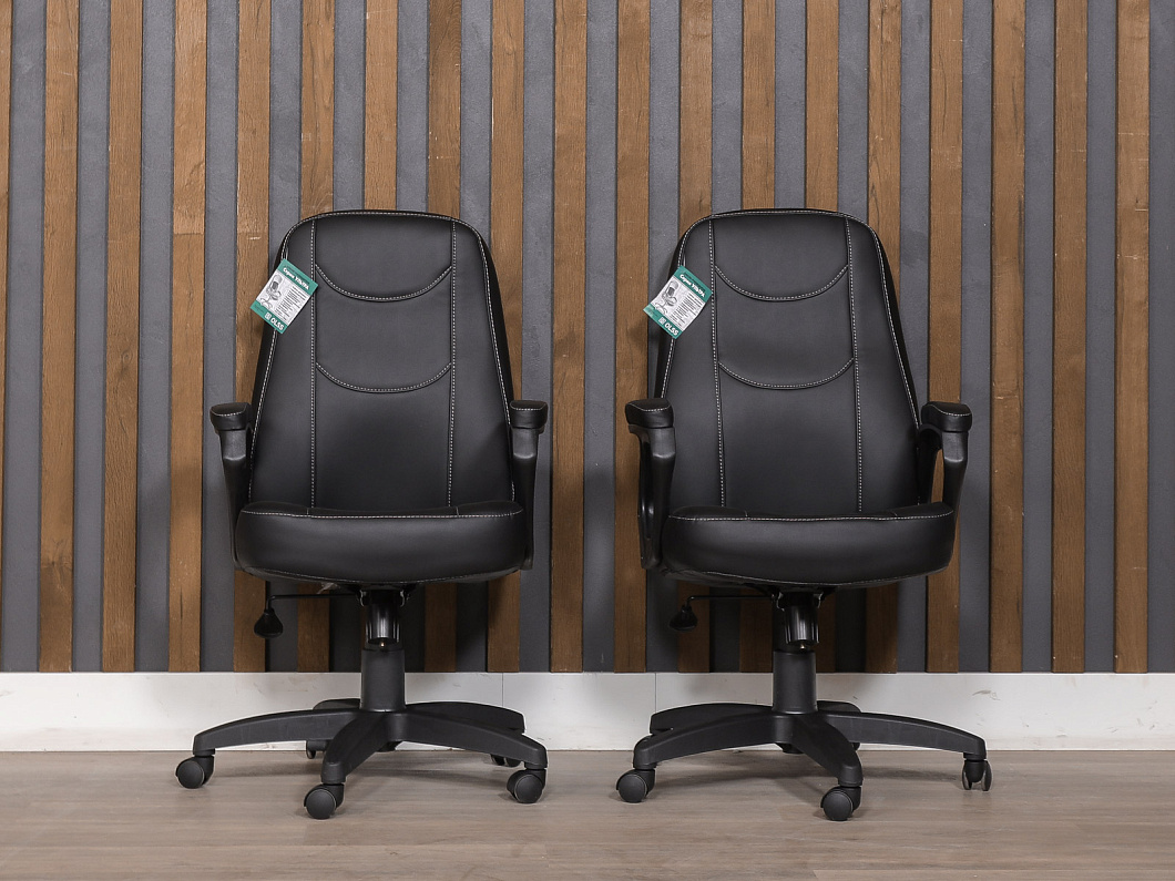 Кресло руководителя Амиго Искусственная кожа Чёрный Россия (КРЭЧ-АМГ)