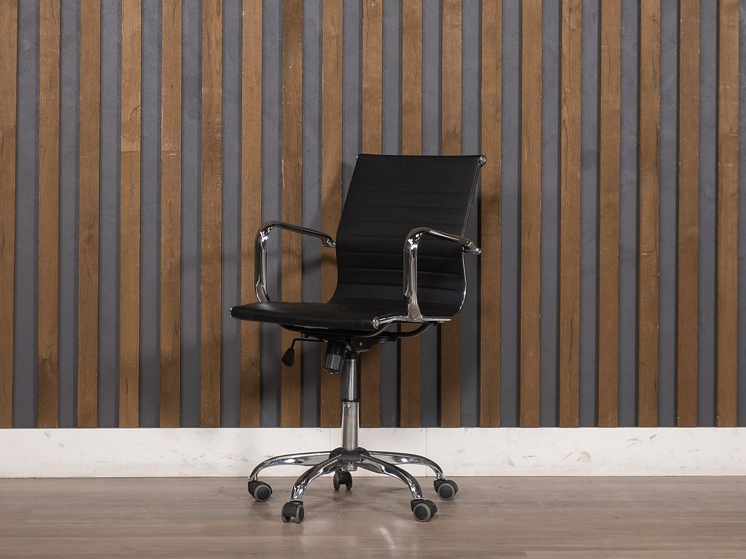 Офисное кресло Harman New Искусственная кожа Чёрный Китай (КПЭЧ-131225)