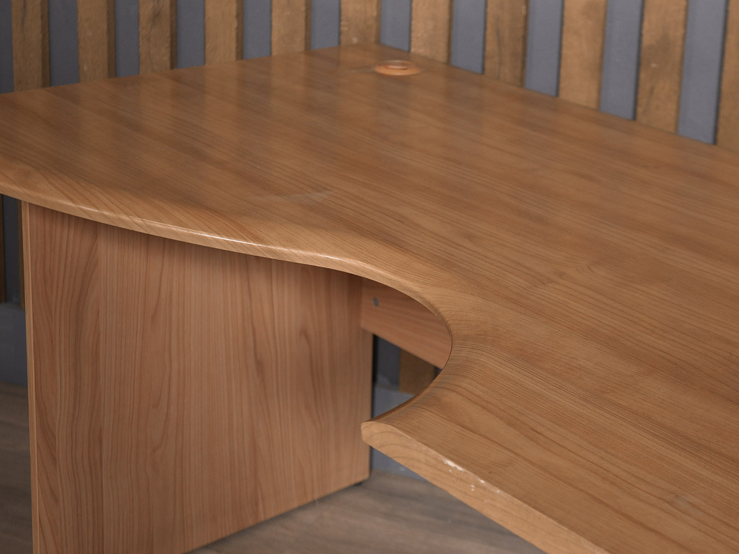 Стол эргономичный ЛДСП Ольха (СПОХ1-111125)