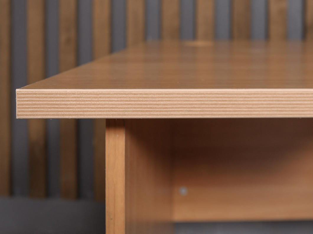 Стол эргономичный ЛДСП Орех (СПЭОР2-201125)