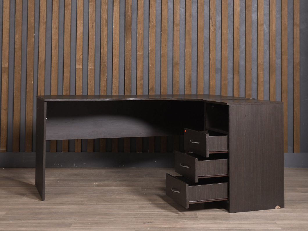 Стол с тумбой ЛДСП Венге (СЭТВГ-311025)