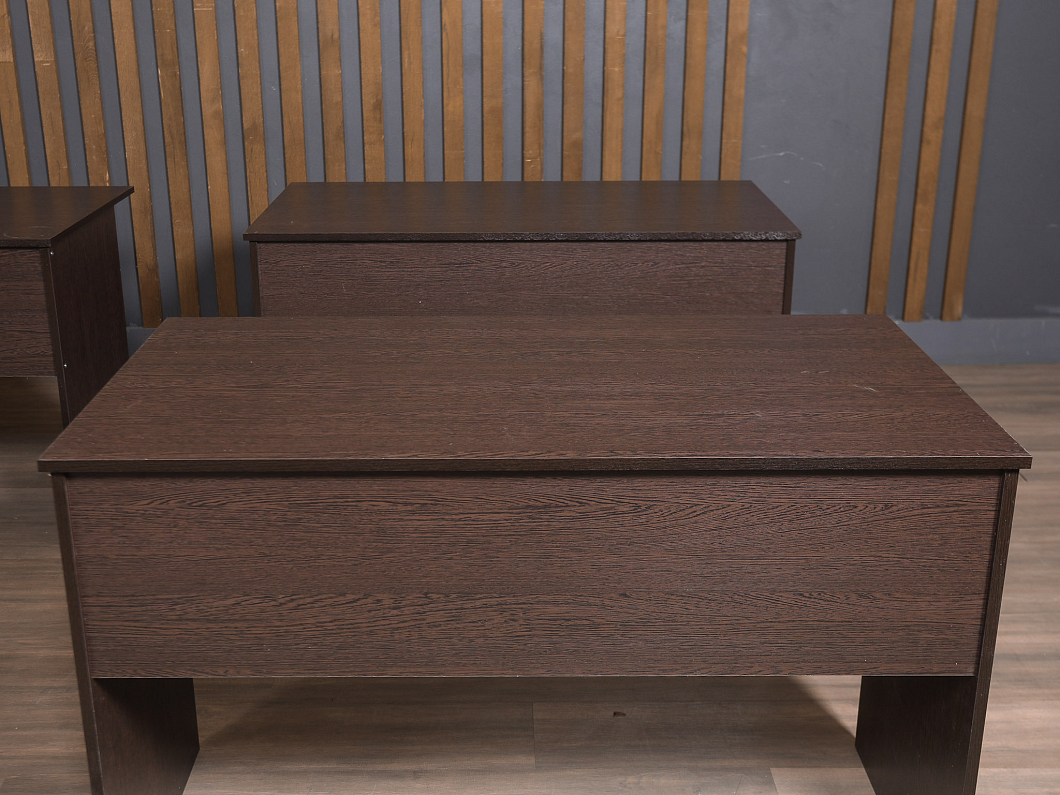 Стол прямоугольный ЛДСП Венге (СПНВГ-171225)