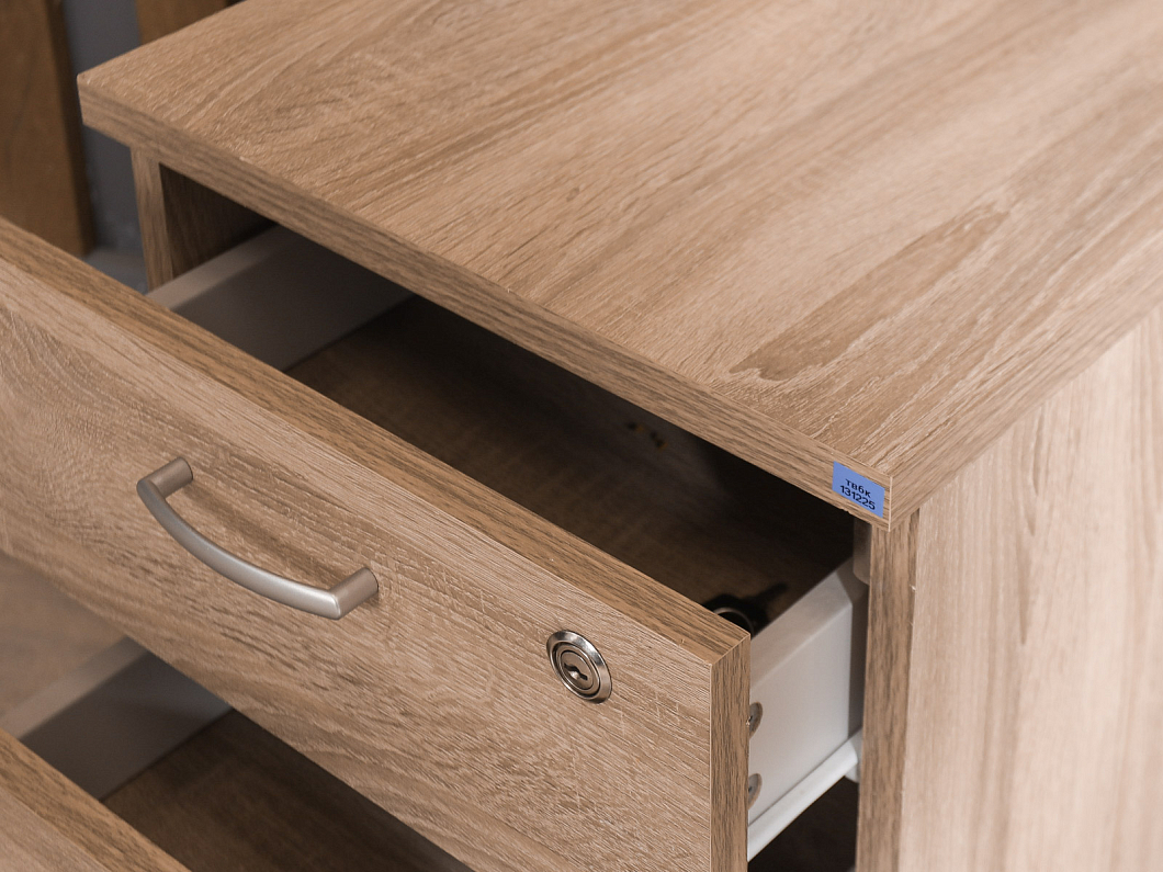 Тумба подкатная ЛДСП Бук (ТВБК-131225)