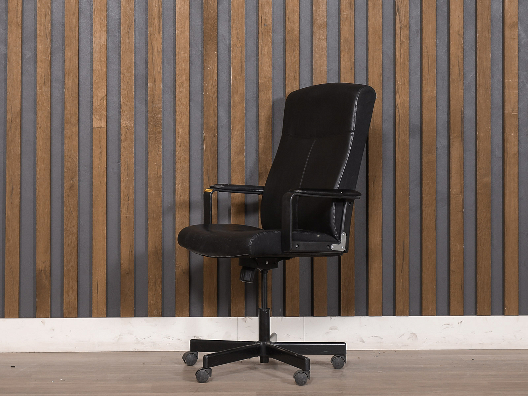 Кресло руководителя Искусственная кожа Чёрный (КРЭЧ-250625)