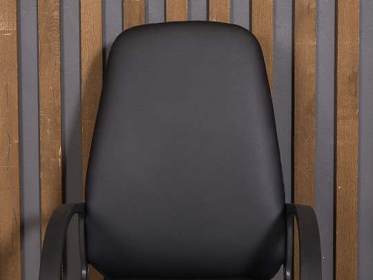 Кресло руководителя БИГ Искусственная кожа Чёрный Россия