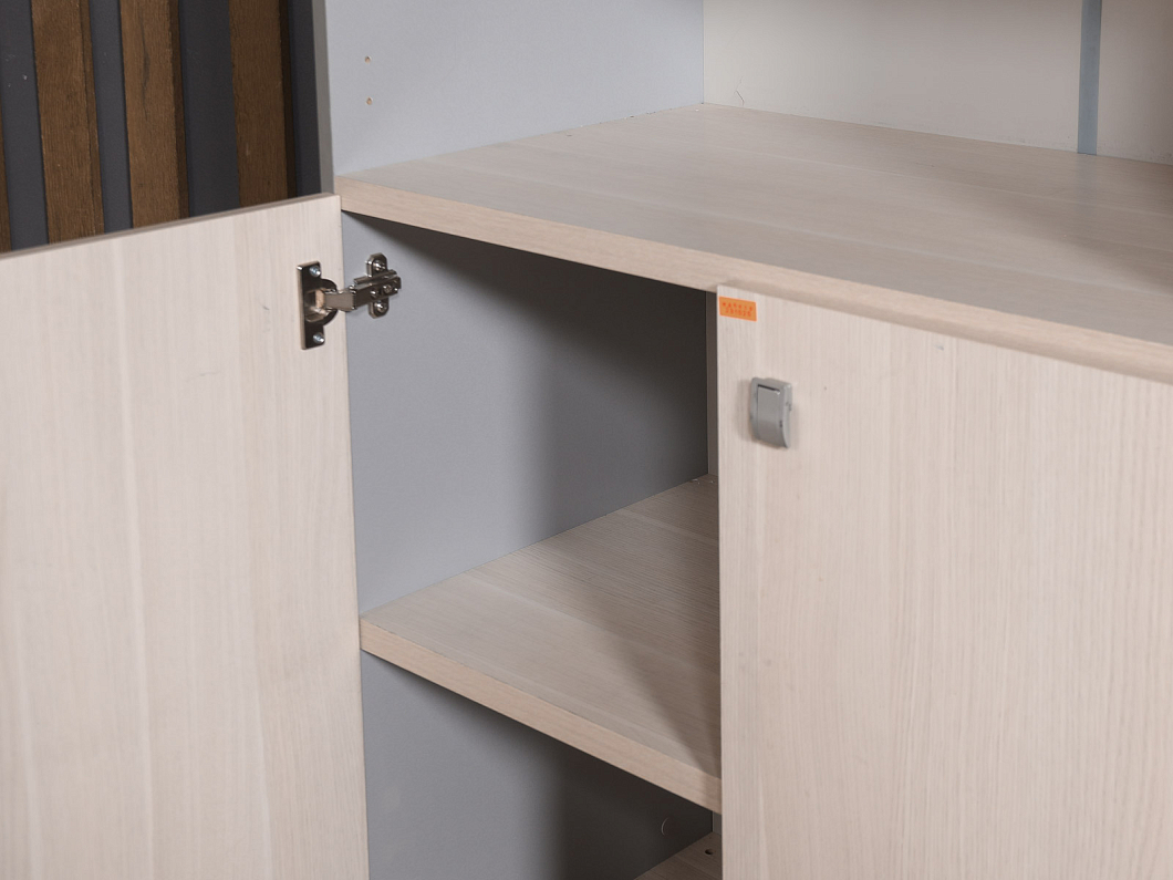 Шкаф для документов Экспро Vasanta ЛДСП Бук Россия (ШДБКСР-231025)