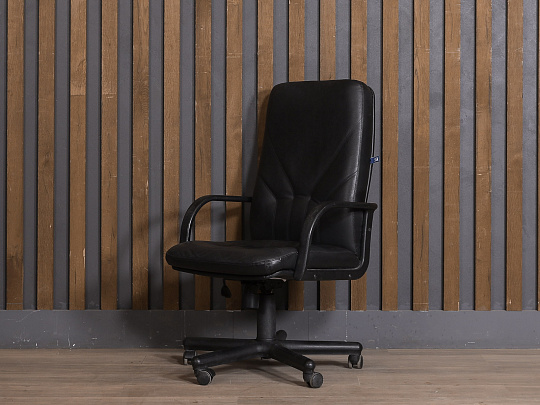 Офисное кресло Nowy Styl Искусственная кожа Чёрный Польша