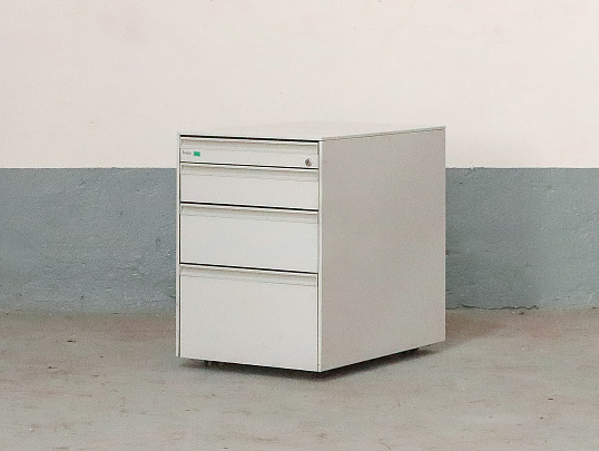 Тумба подкатная Bene ЛДСП Серый Австрия