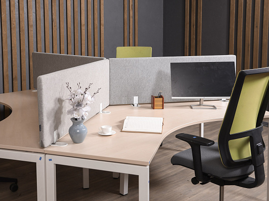 Комплект офисной мебели ЛДСП Клен