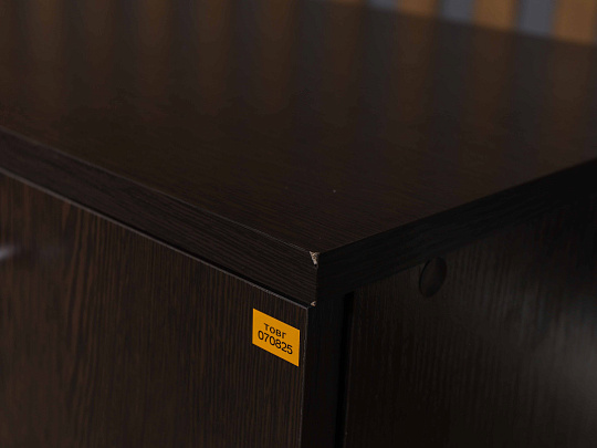 Тумба для оргтехники Mebelmsk Легенда ЛДСП Венге Россия