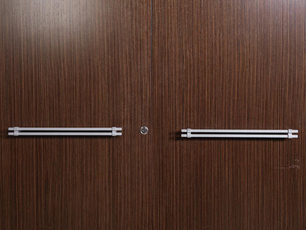 Шкаф для документов и одежды ЛДСП Венге (ШДОВГ-101125)