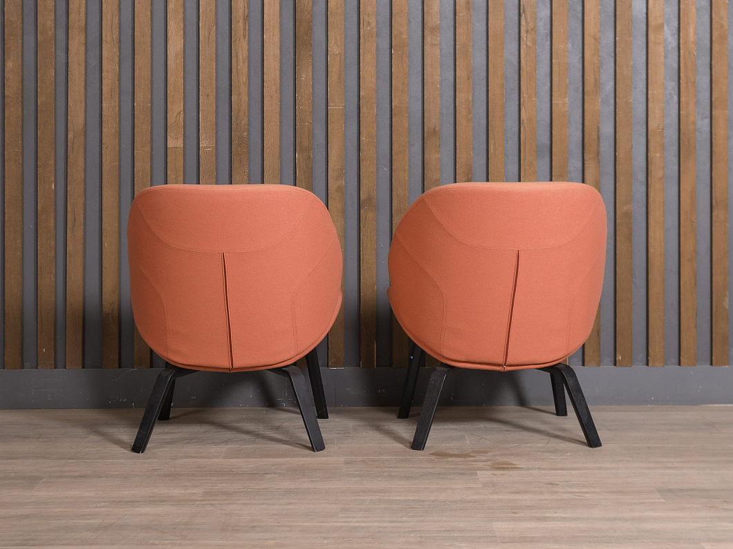 Кресло SOFTLINE Ткань Красный Дания (КМТРЗ1-281225)