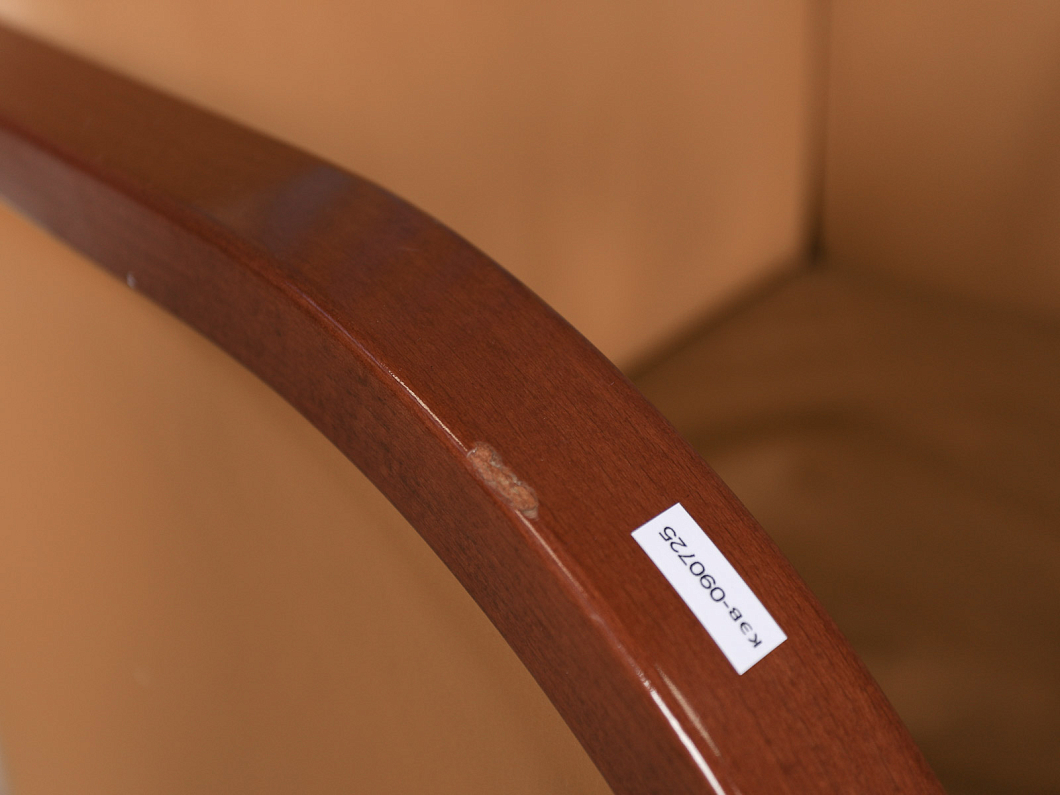 Кресло Codutti Кожа Бежевый Италия (КЭВ-090725)