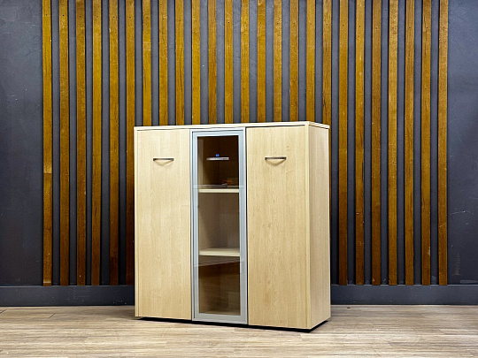 Шкаф для документов Офис-Директ Berlin ЛДСП Дуб Россия