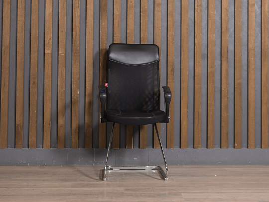 Конференц-кресло ДЭФО Сетка Чёрный