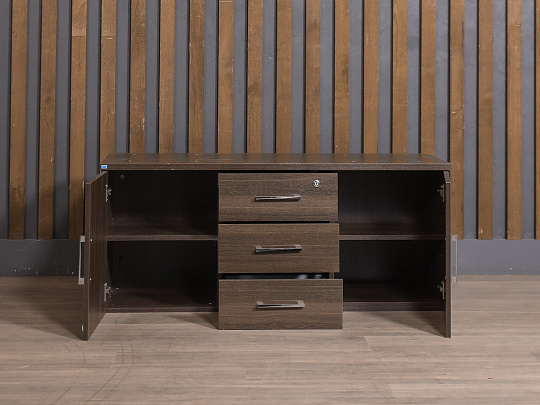 Тумба выкатная ЛДСП Ясень шимо