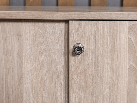 Тумба под оргтехнику ЛДСП Ясень шимо