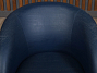 Кресло мягкое 680x650 Кожзам Синий Россия (КМСН-130423)