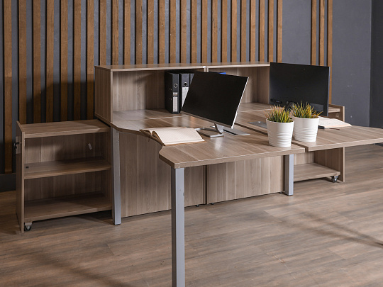 Комплект офисной мебели ЛДСП Дуб сонома