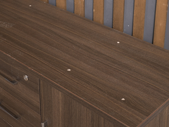 Тумба выкатная ЛДСП Ясень шимо