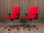 Офисное кресло Nowy Styl MADAME R black Tilt AL70 CN Ткань Красный Россия (КПКС4-010524)