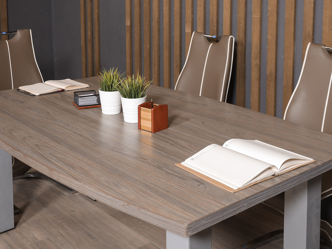 Стол для переговоров ЛДСП Ясень шимо (СППЯШ-251225)