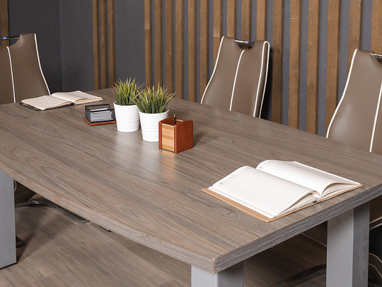 Стол для переговоров ЛДСП Ясень шимо