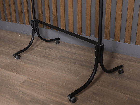 Вешалка напольная Металл Чёрный