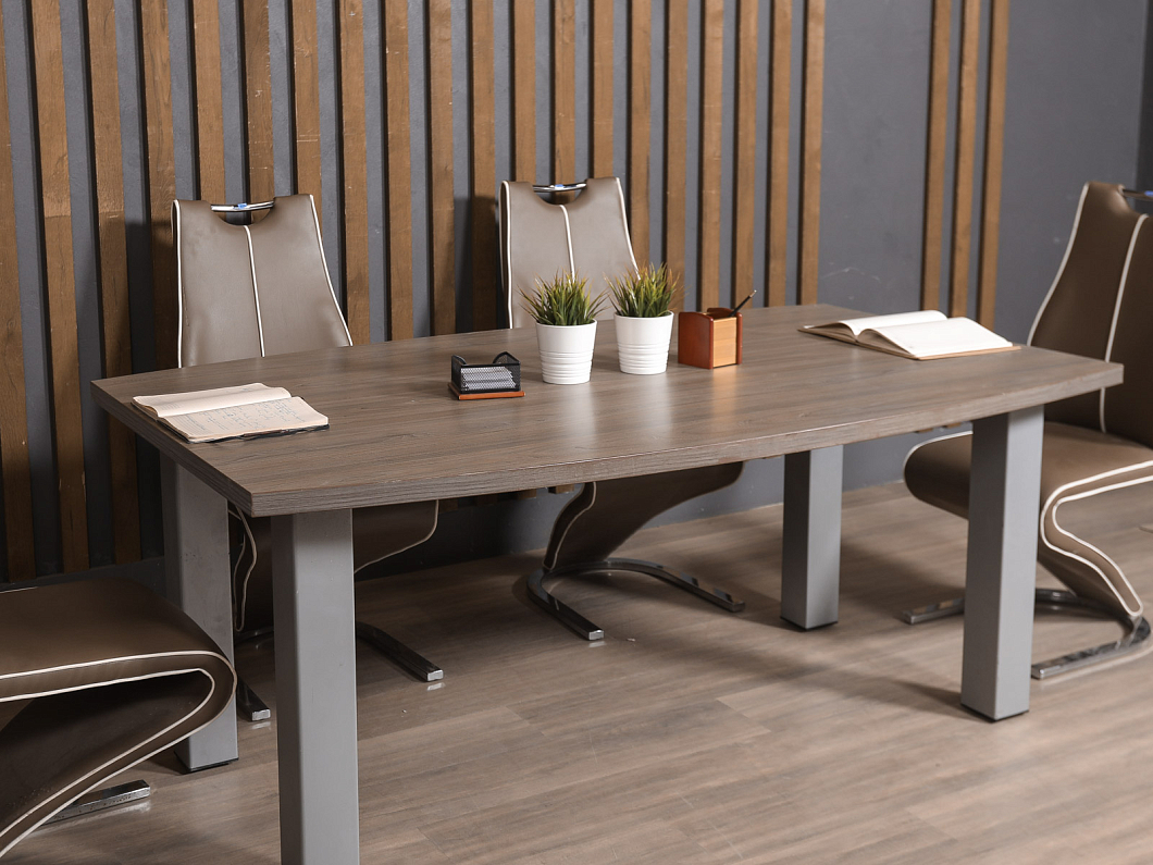 Стол для переговоров ЛДСП Ясень шимо (СППЯШ-251225)