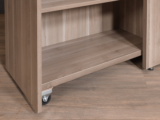 Тумба под оргтехнику ЛДСП Ясень шимо