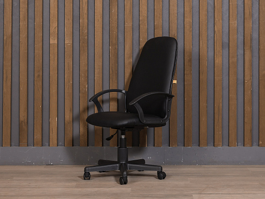 Кресло руководителя БИГ Искусственная кожа Чёрный Россия