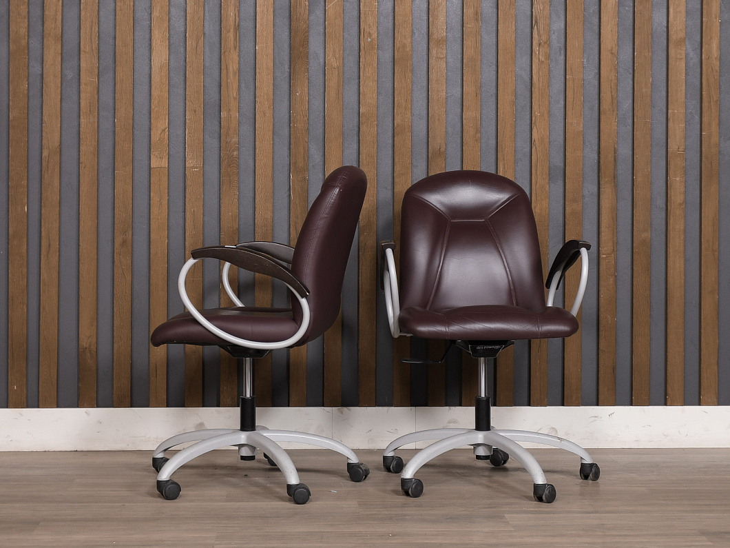 Офисное кресло Codutti Master Point Кожа Фиолетовый Италия (КПЭФ-090725)