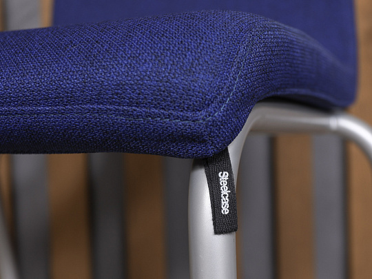Конференц-кресло Steelcase Ткань Синий Франция
