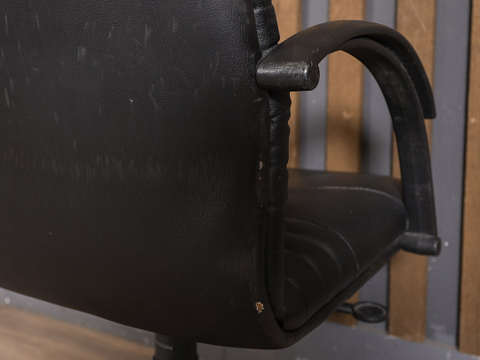 Кресло руководителя Искусственная кожа Чёрный