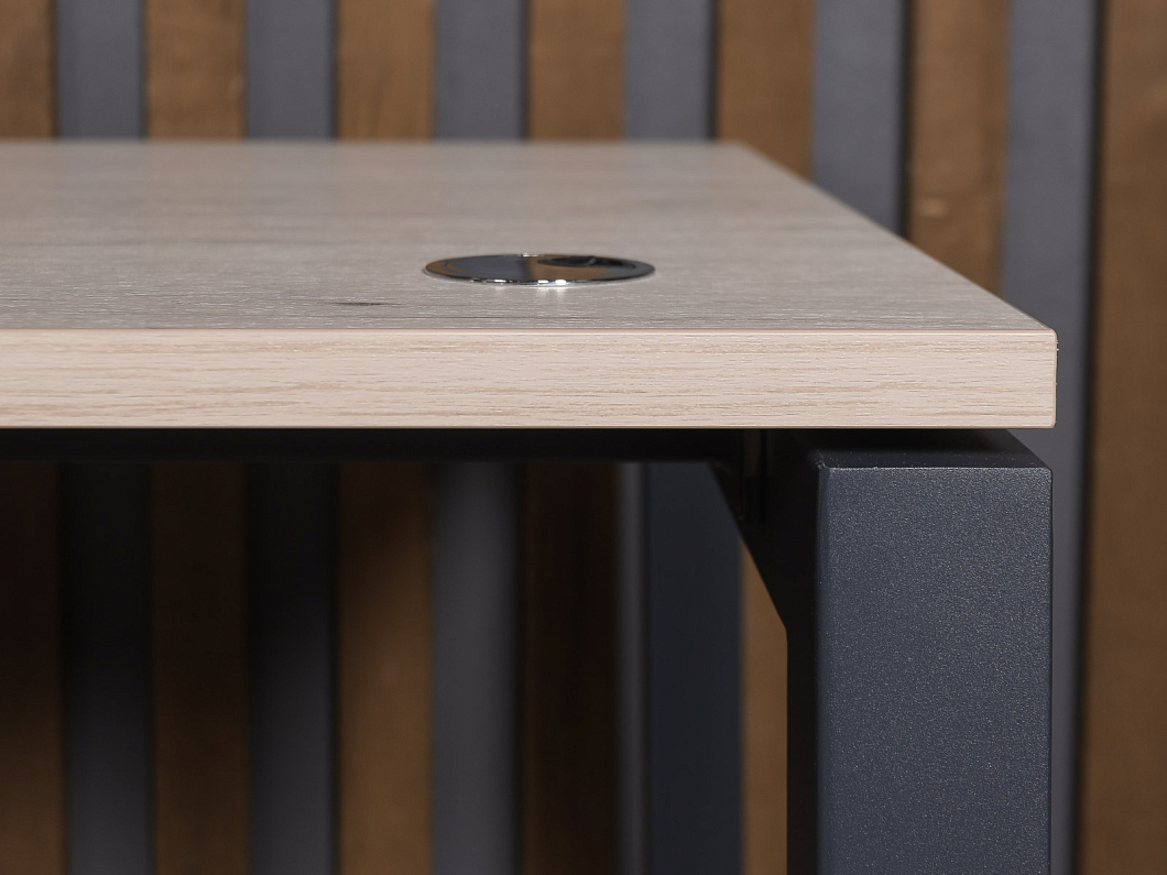 Стол прямоугольный ONIX ЛДСП Дуб Россия (СПД2-251025)