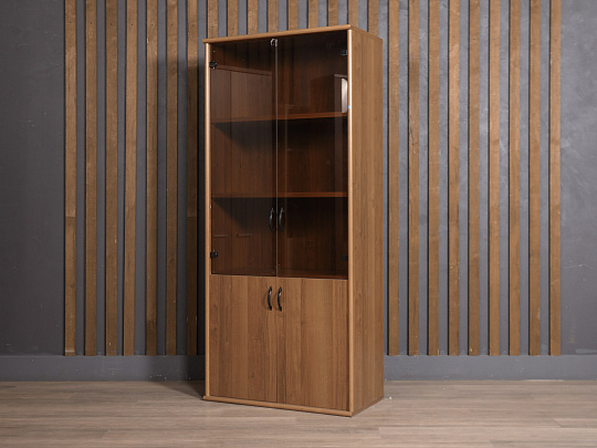 Шкаф для документов ЛДСП Орех