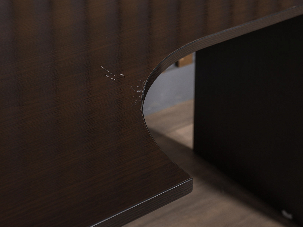 Стол эргономичный ЛДСП Венге (СПЭВГ1-101125)