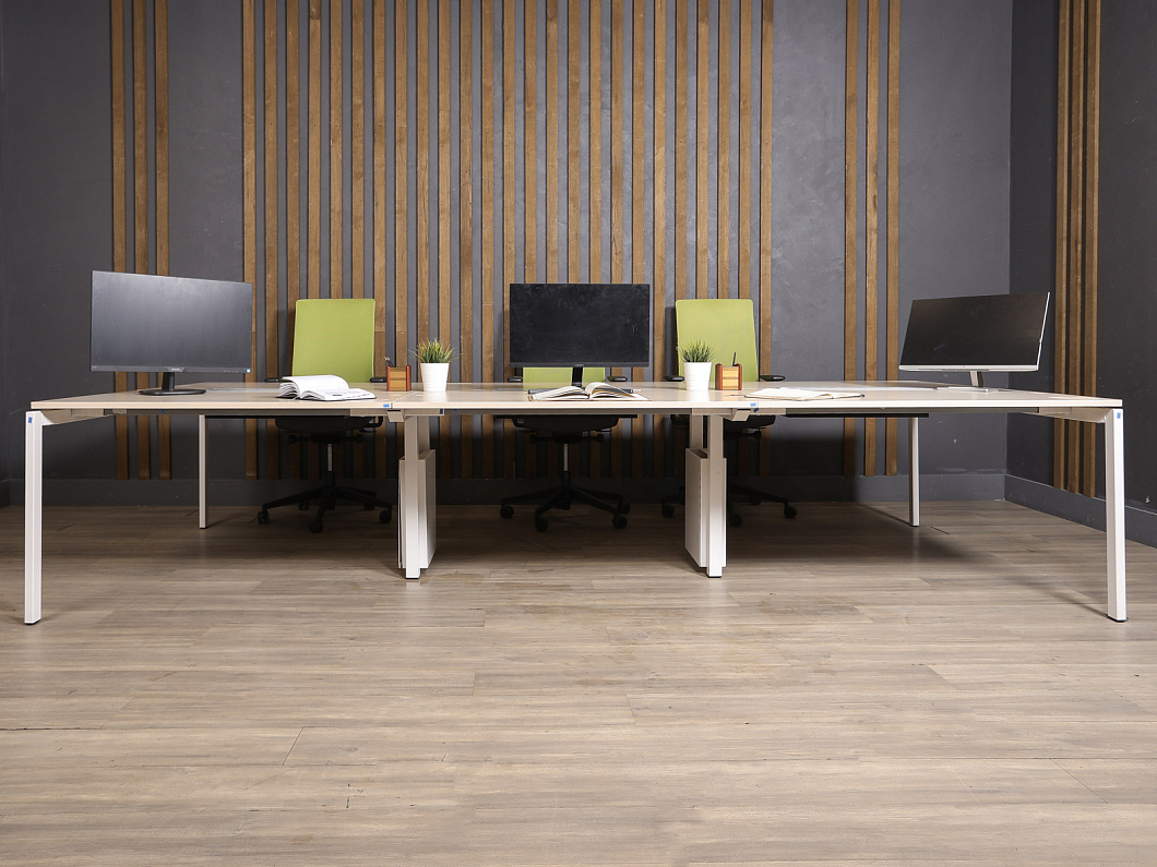 Комплект офисной мебели Kinnarps ЛДСП Клен Австрия (БС6КЛ-281225)