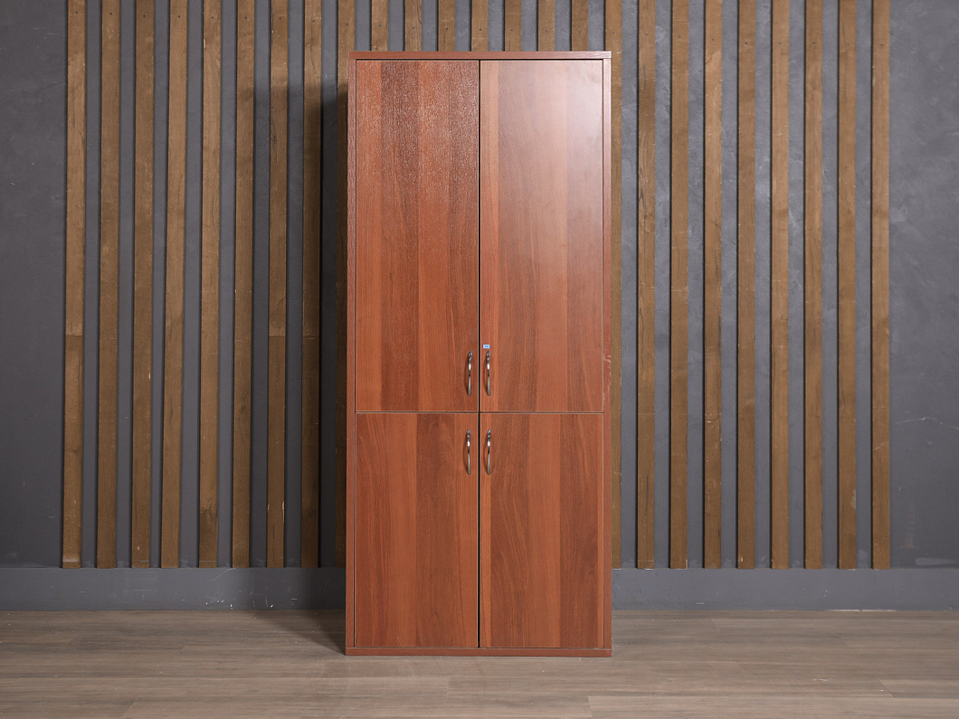 Шкаф для документов ЛДСП Вишня (ШДВШ2-241125)