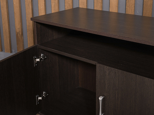 Тумба под оргтехнику ЛДСП Венге