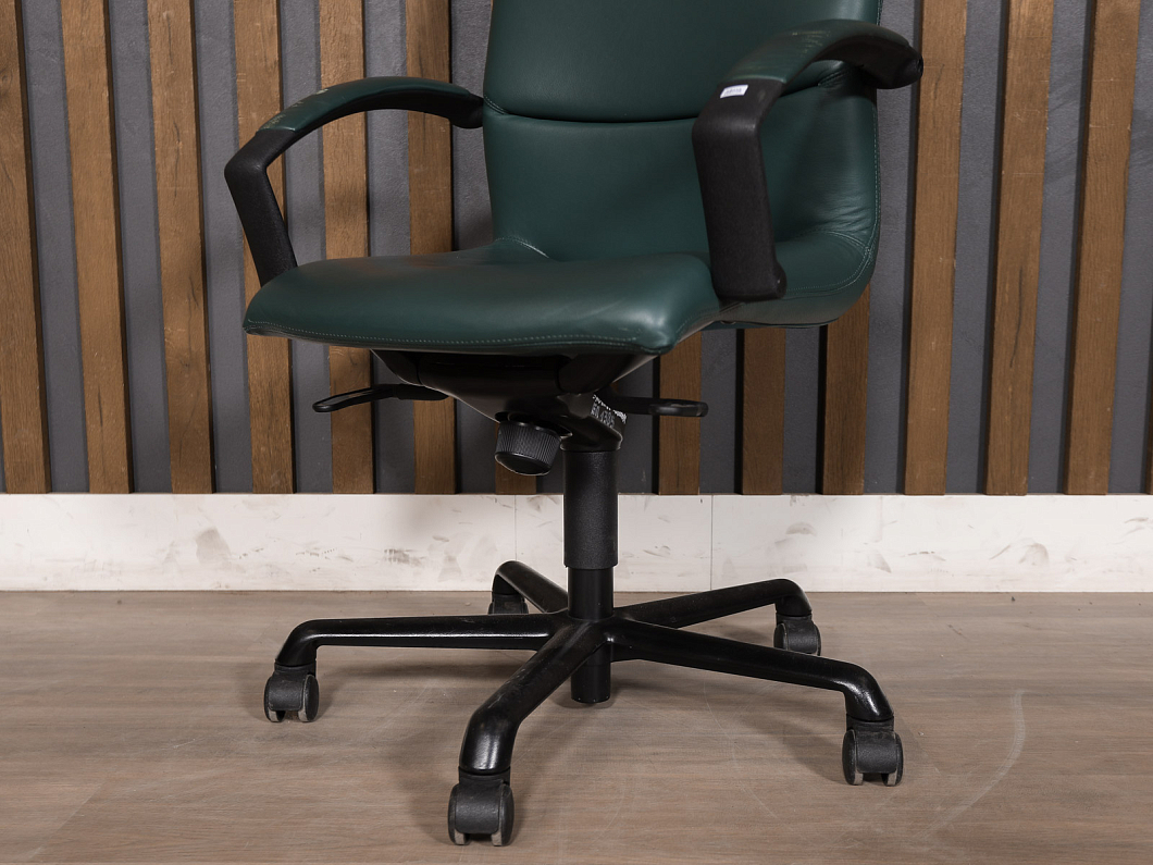 Конференц-кресло Кожа Зелёный Импорт (КФЭЗЛ-090725)