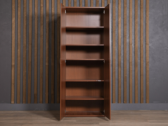 Шкаф для документов ЛДСП Вишня