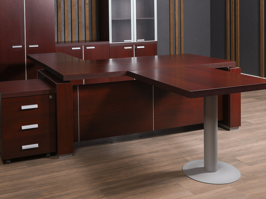 Кабинет руководителя ЛДСП Махагон (КРМХ-100925)