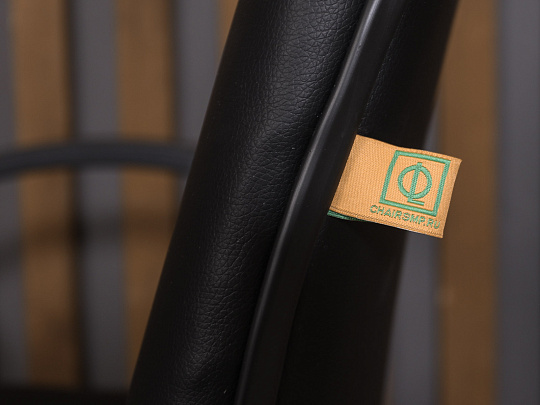 Кресло руководителя БИГ Искусственная кожа Чёрный Россия