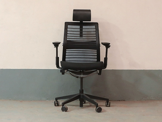 Кресло руководителя Steelcase Think V2 Ткань Чёрный Франция